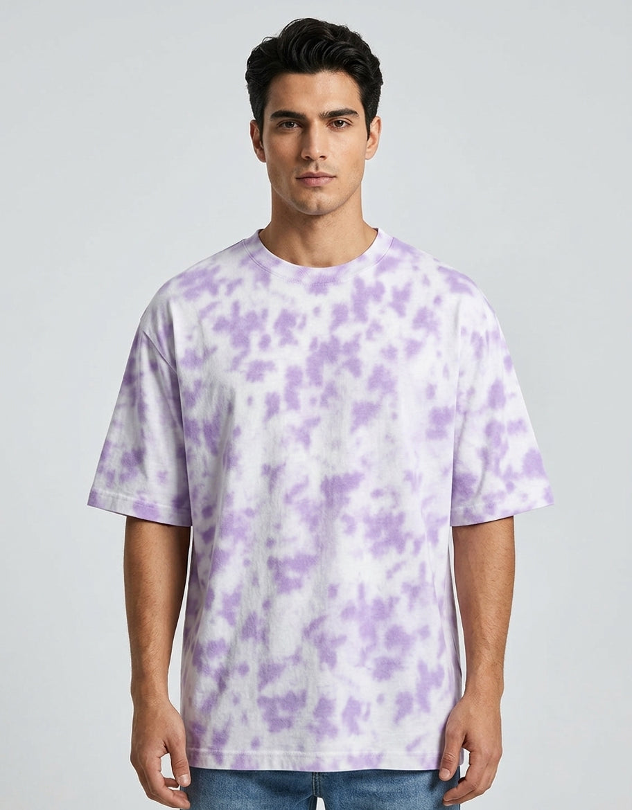Relaxed Fit Tie-Dye Men’s Oversized Tee
