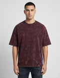 Men’s Acid Wash Oversized T-Shirt