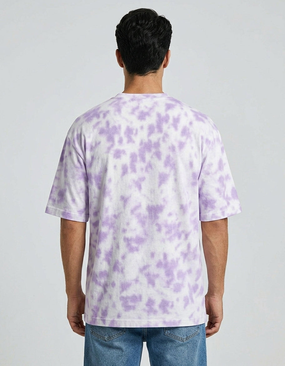 Relaxed Fit Tie-Dye Men’s Oversized Tee
