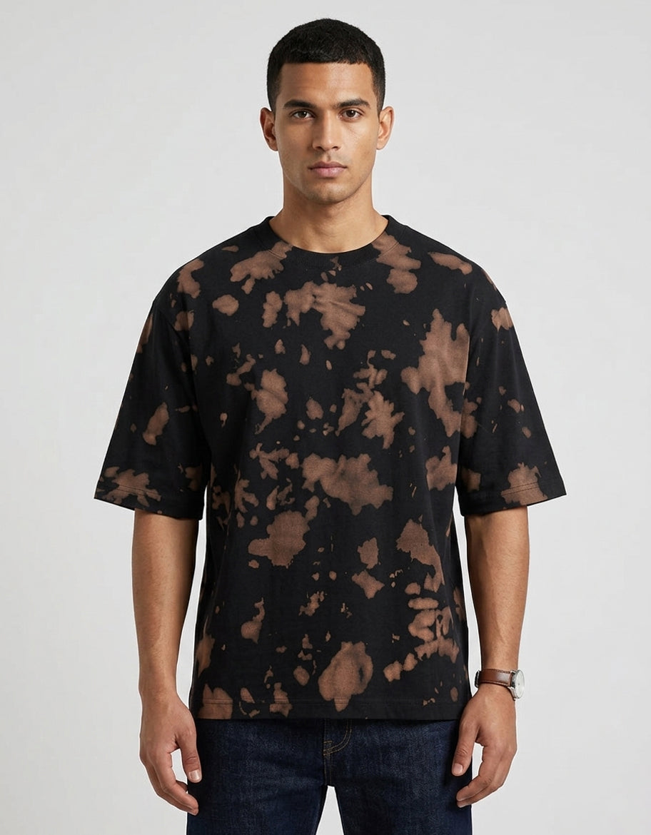 Relaxed Fit Tie-Dye Men’s Oversized Tee