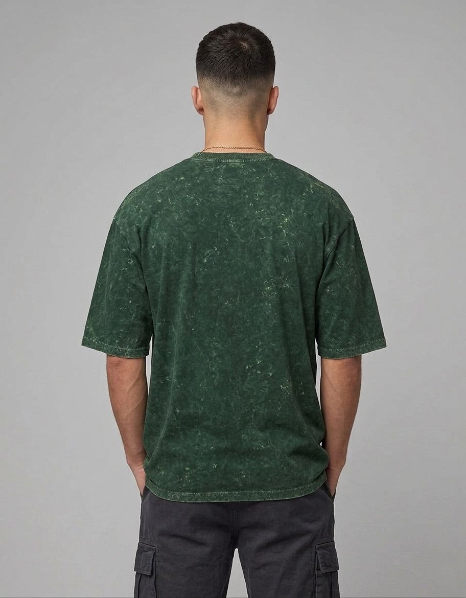 Men’s Acid Wash Oversized T-Shirt