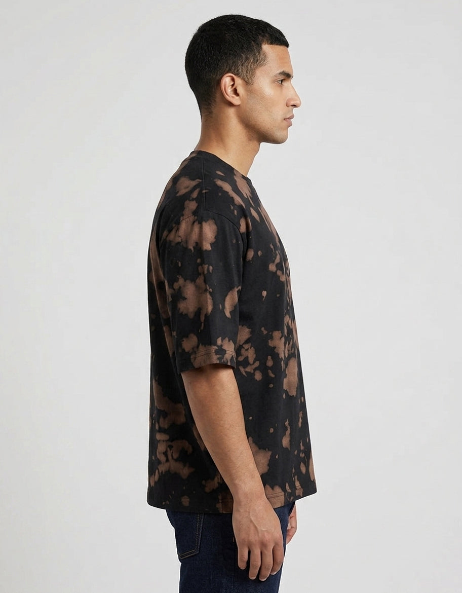 Relaxed Fit Tie-Dye Men’s Oversized Tee
