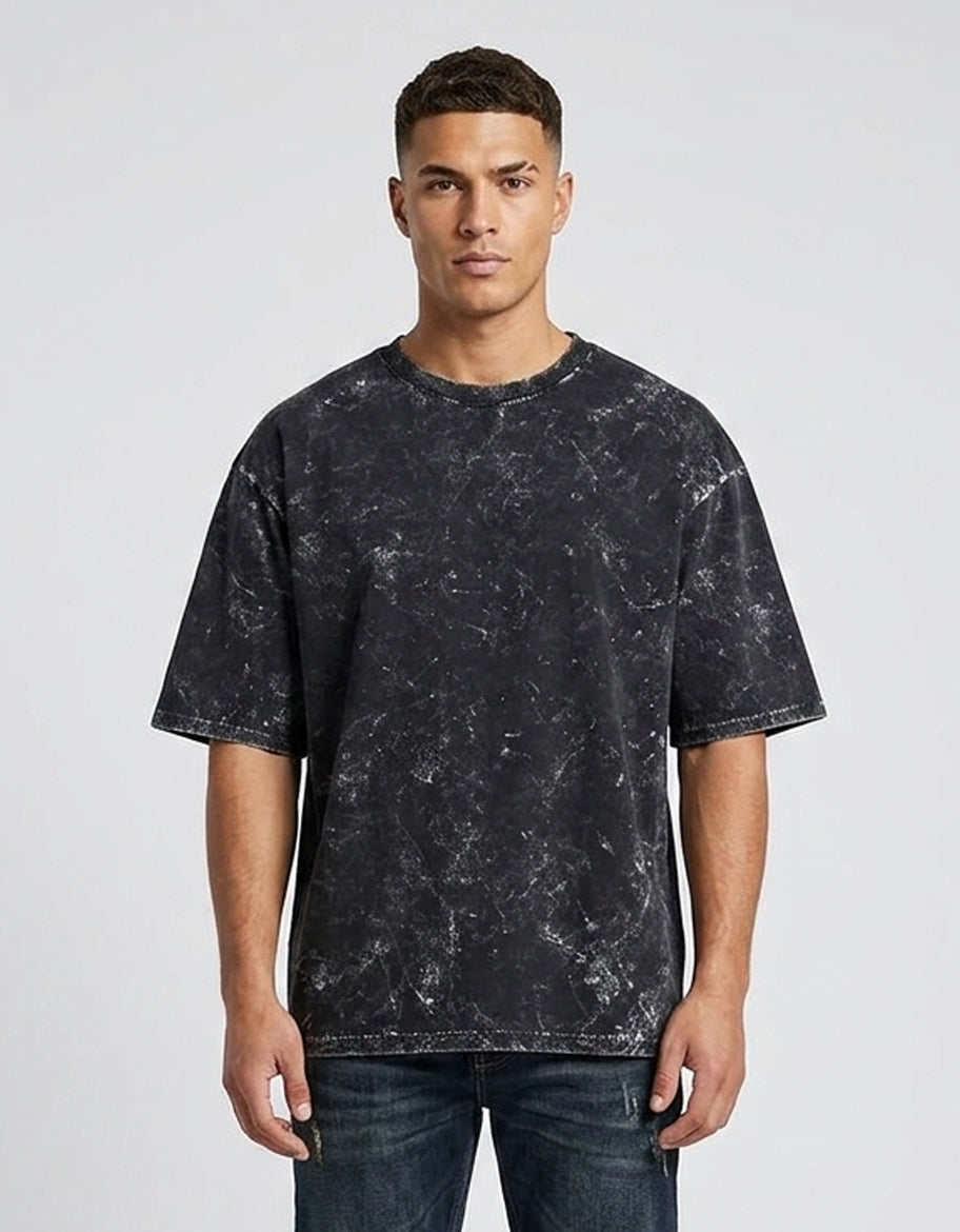 Men’s Acid Wash Oversized T-Shirt