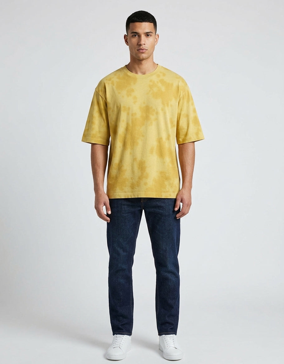 Relaxed Fit Tie-Dye Men’s Oversized Tee
