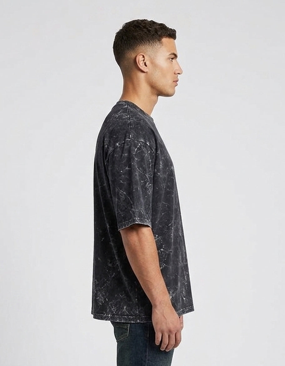 Men’s Acid Wash Oversized T-Shirt