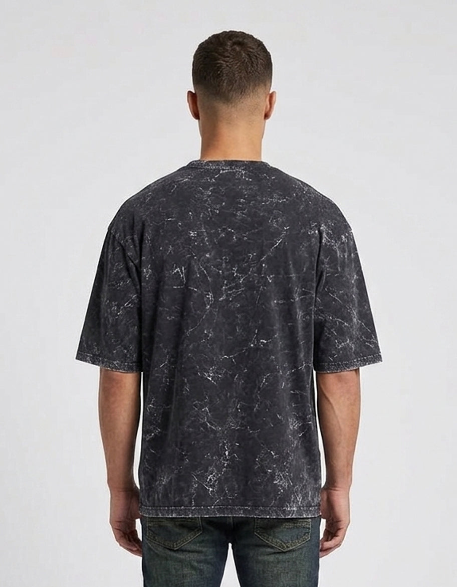 Men’s Acid Wash Oversized T-Shirt