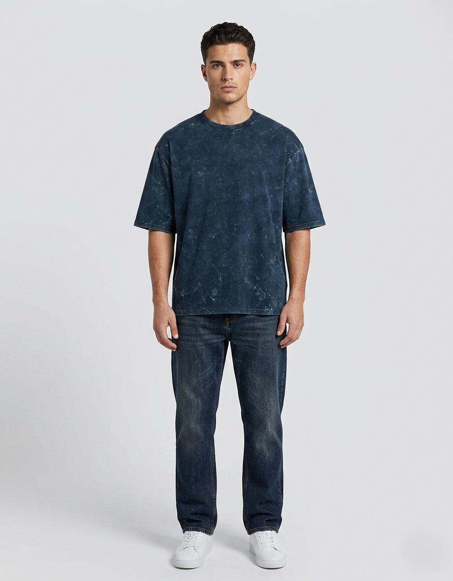 Men’s Acid Wash Oversized T-Shirt