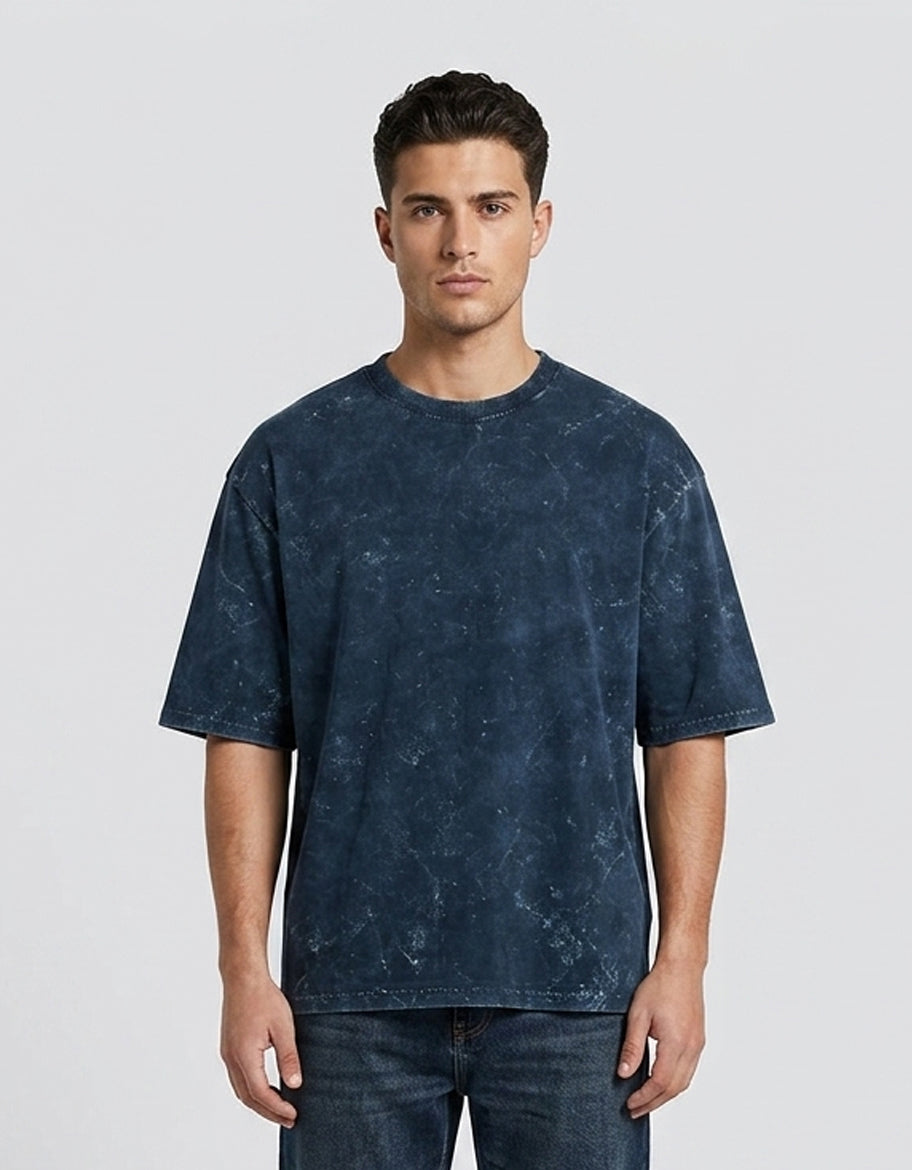 Men’s Acid Wash Oversized T-Shirt