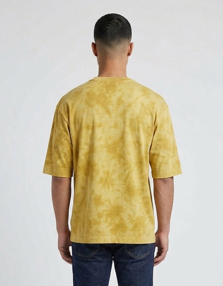 Relaxed Fit Tie-Dye Men’s Oversized Tee