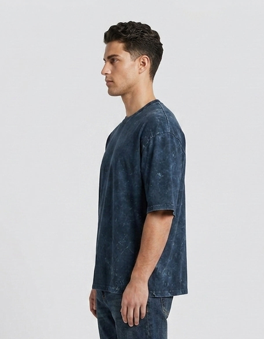 Men’s Acid Wash Oversized T-Shirt