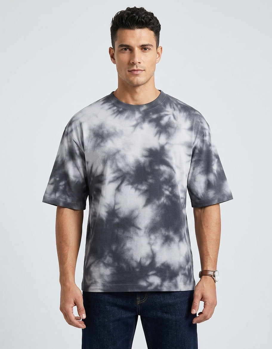 Relaxed Fit Tie-Dye Men’s Oversized Tee