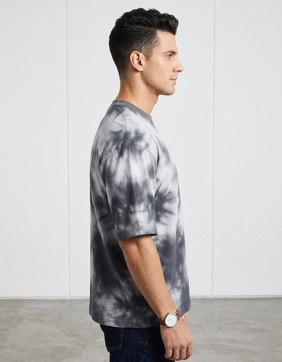Relaxed Fit Tie-Dye Men’s Oversized Tee