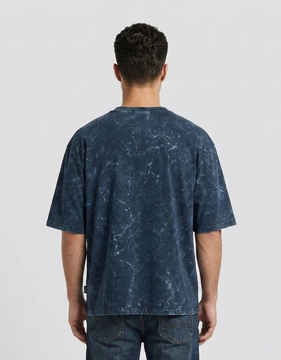 Men’s Acid Wash Oversized T-Shirt