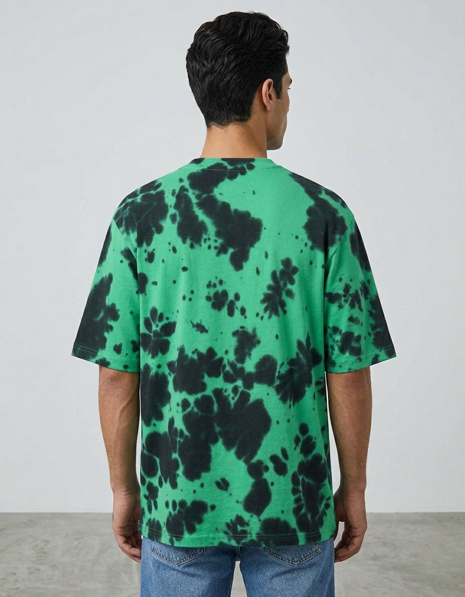 Relaxed Fit Tie-Dye Men’s Oversized Tee