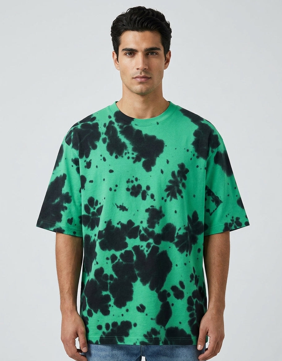 Relaxed Fit Tie-Dye Men’s Oversized Tee