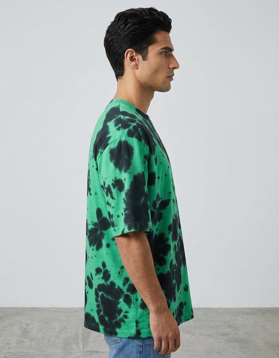 Relaxed Fit Tie-Dye Men’s Oversized Tee