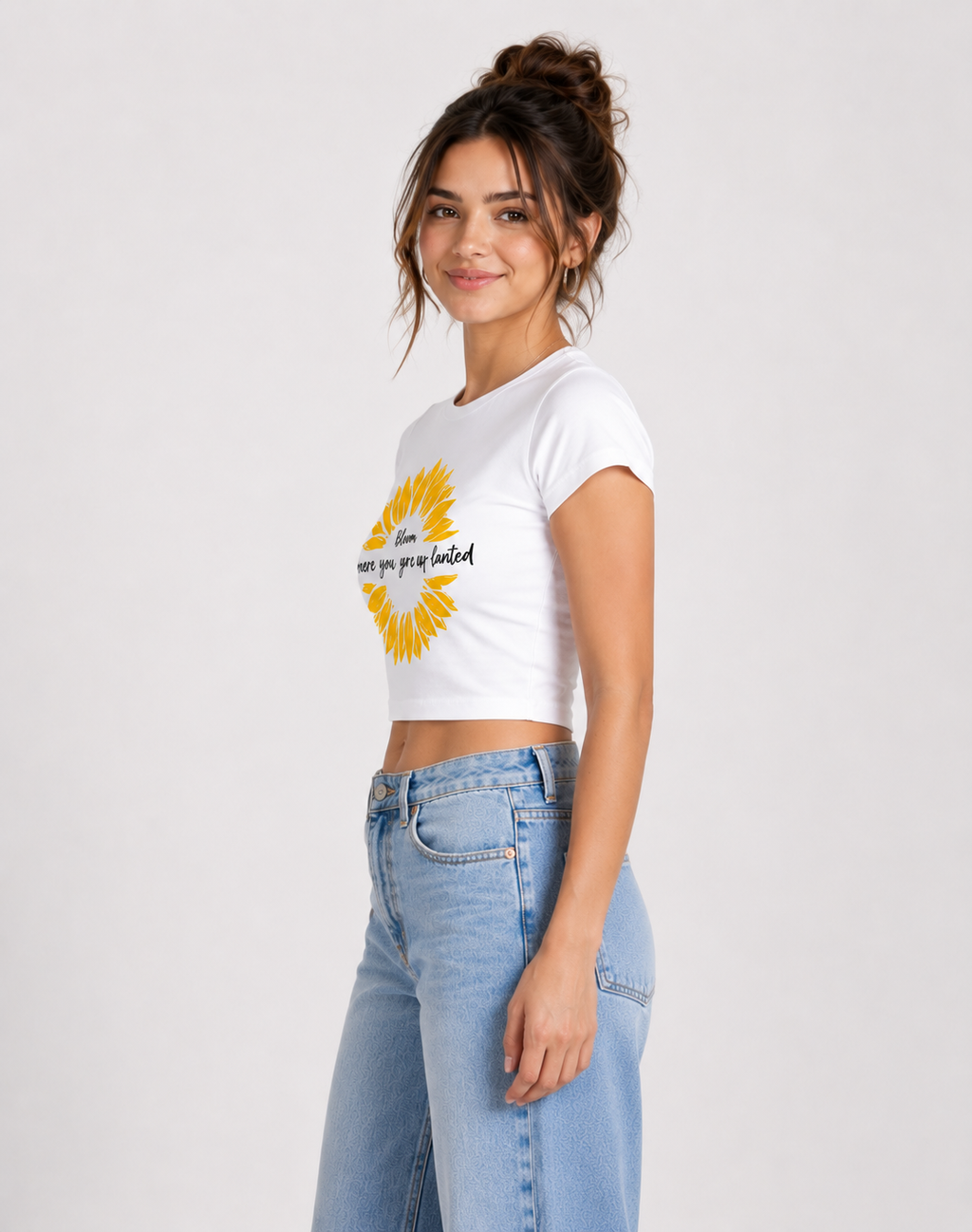 Bloom Where You Are Planted Premium Baby Tee
